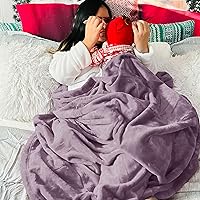 Vista 105 de Bedsure - Manta de vellón, tamaño queen, suave, ligera, afelpada, mullida, acogedora, de microfibra de lujo, color rosa, 90 x 90 pulgadas