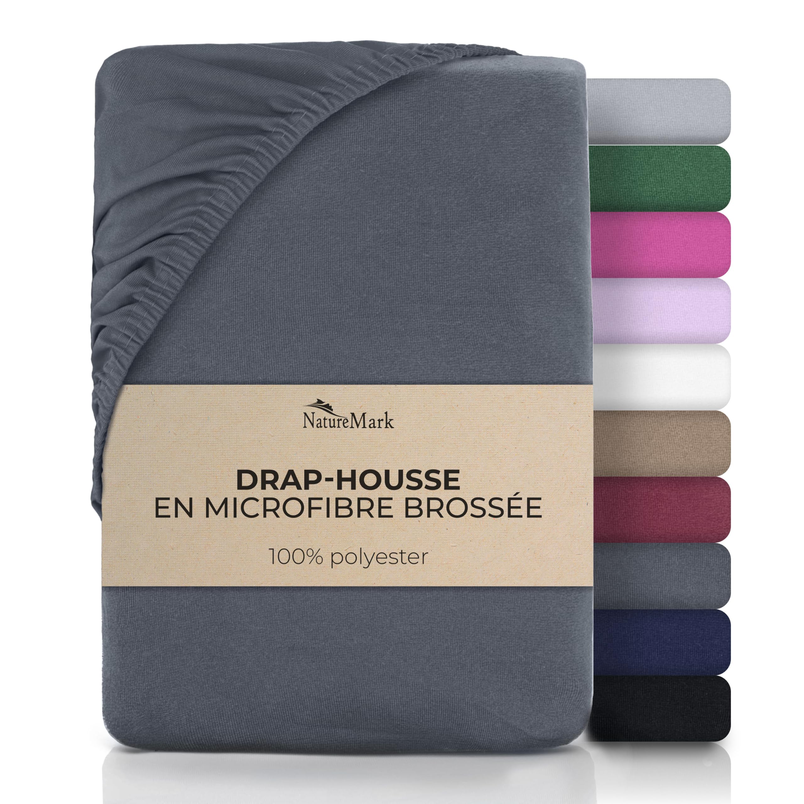 naturemark drap-housse microfibre