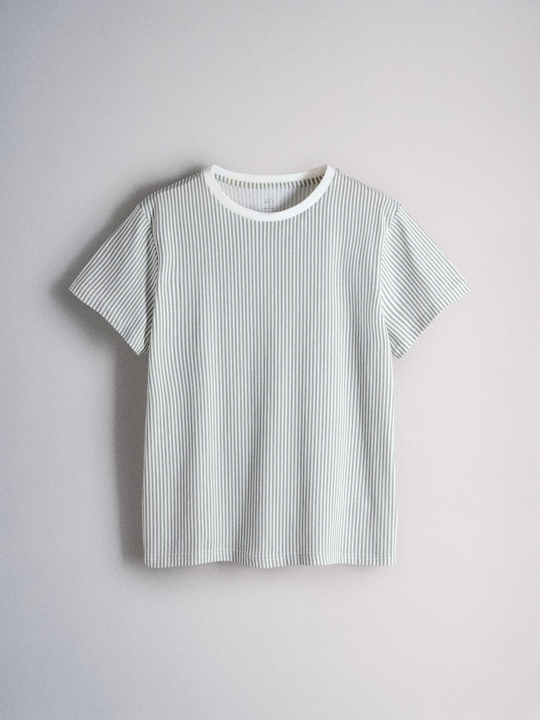 THE SET Donne Confezione da 3 Pigiami con t-Shirt e Shorts