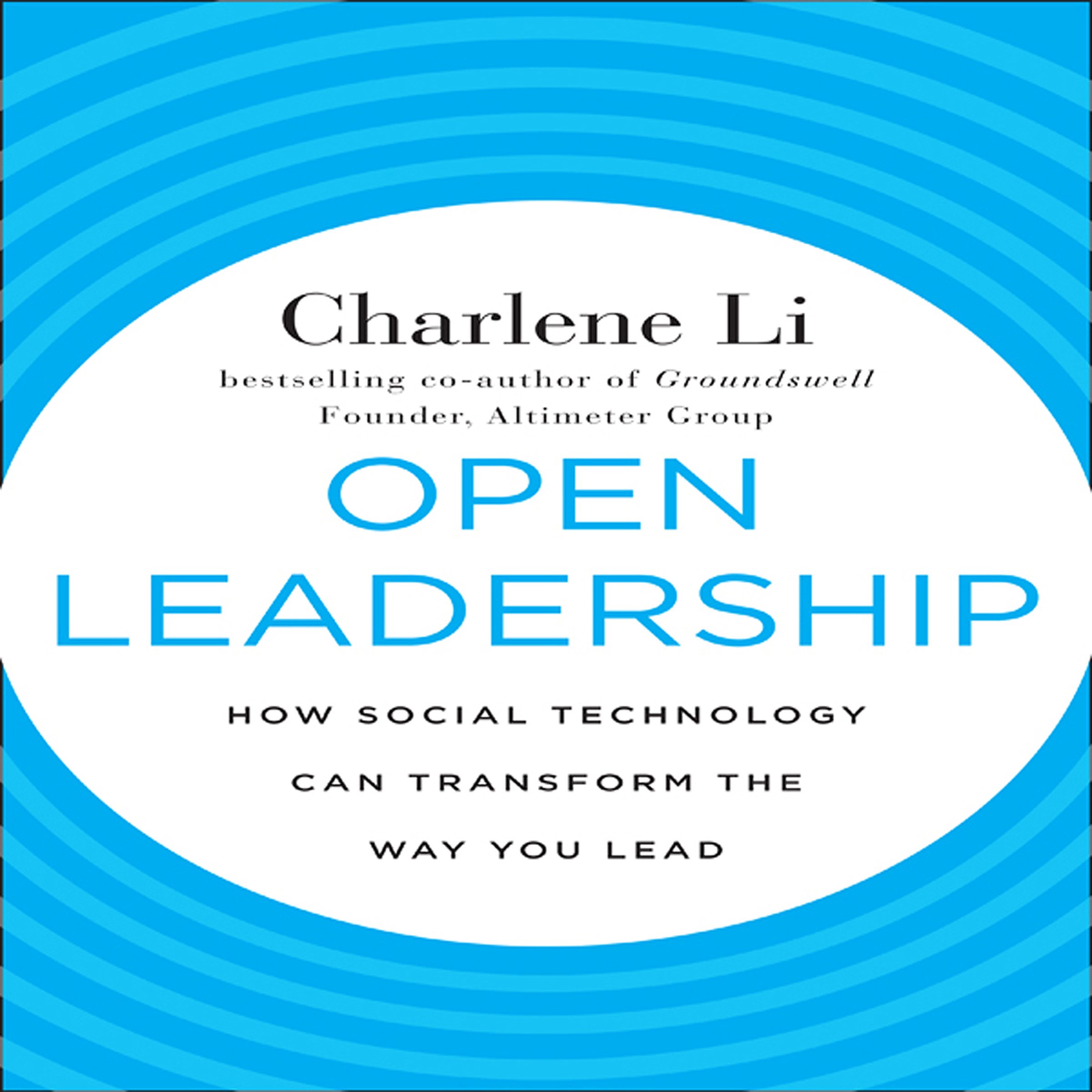 Cover art for Open Leadership