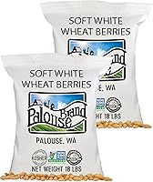 Vista 9 de Palouse Brand Bayas de trigo blancas suaves certificadas sin residuos de glifosato 5 libras Agricultura familiar en el estado de Washington