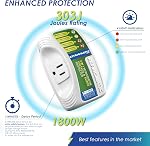 Refrigmatic Two Electronic Voltage & Surge Protector Combo - Protect Refrigerator & Washing Machine Against High & Low Voltage, Brownouts & Spikes