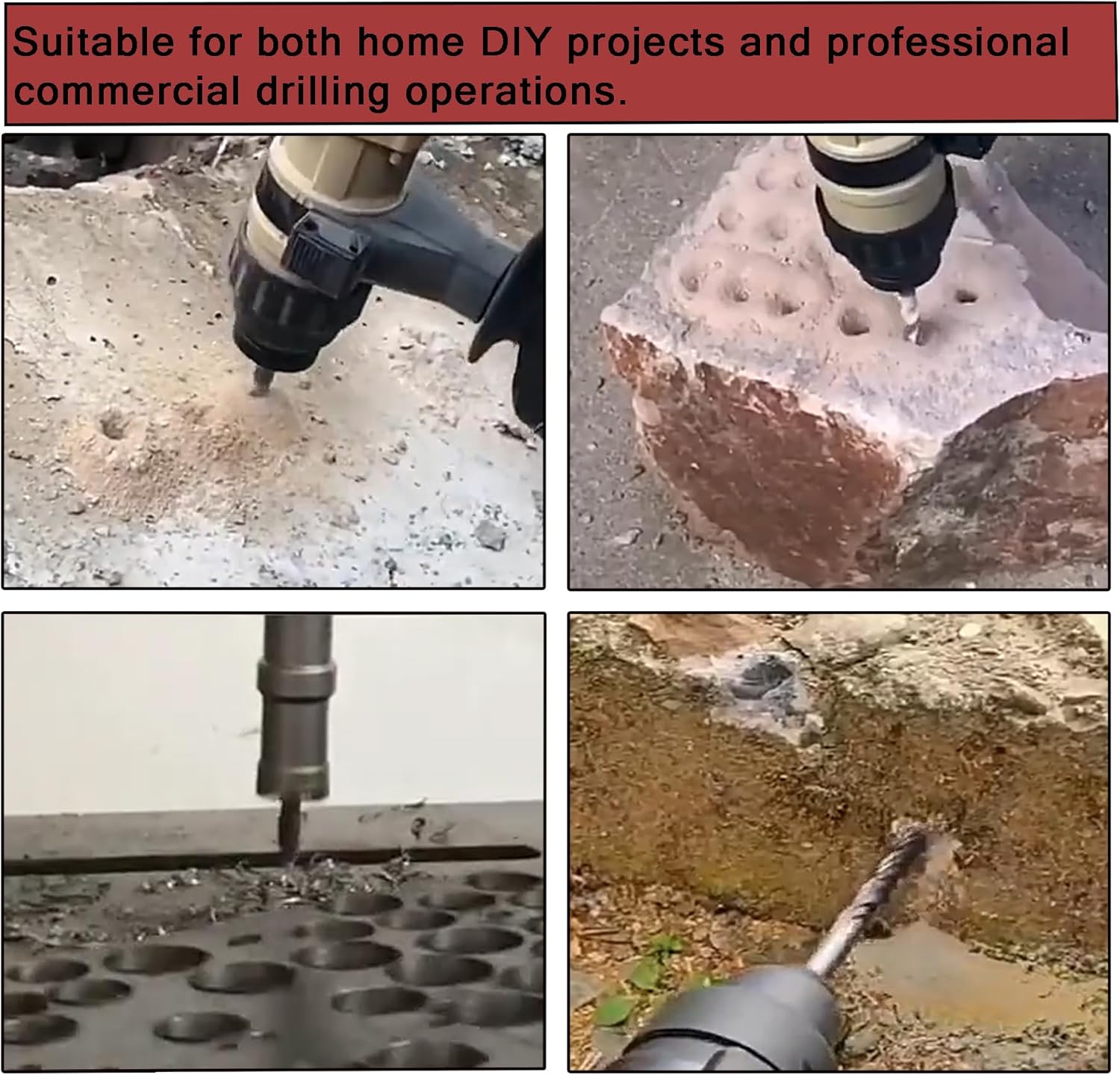 Electric Drill to SDS-Plus Drill Bits Adapter for Electric Screwdriver Cordless or Corded Hammer Drill