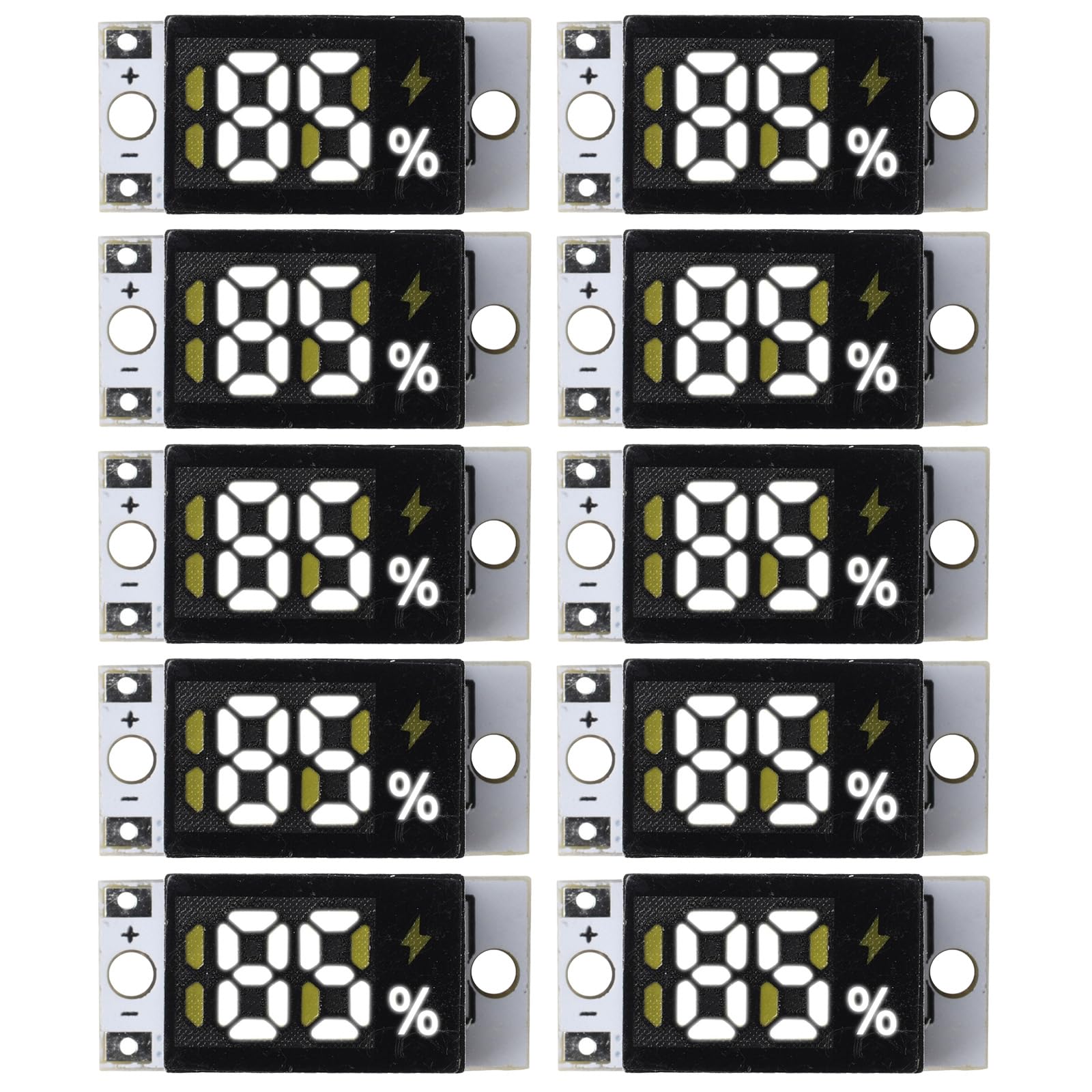 Module d'affichage de l'électricité LED 1-4S pour outils portables - 7