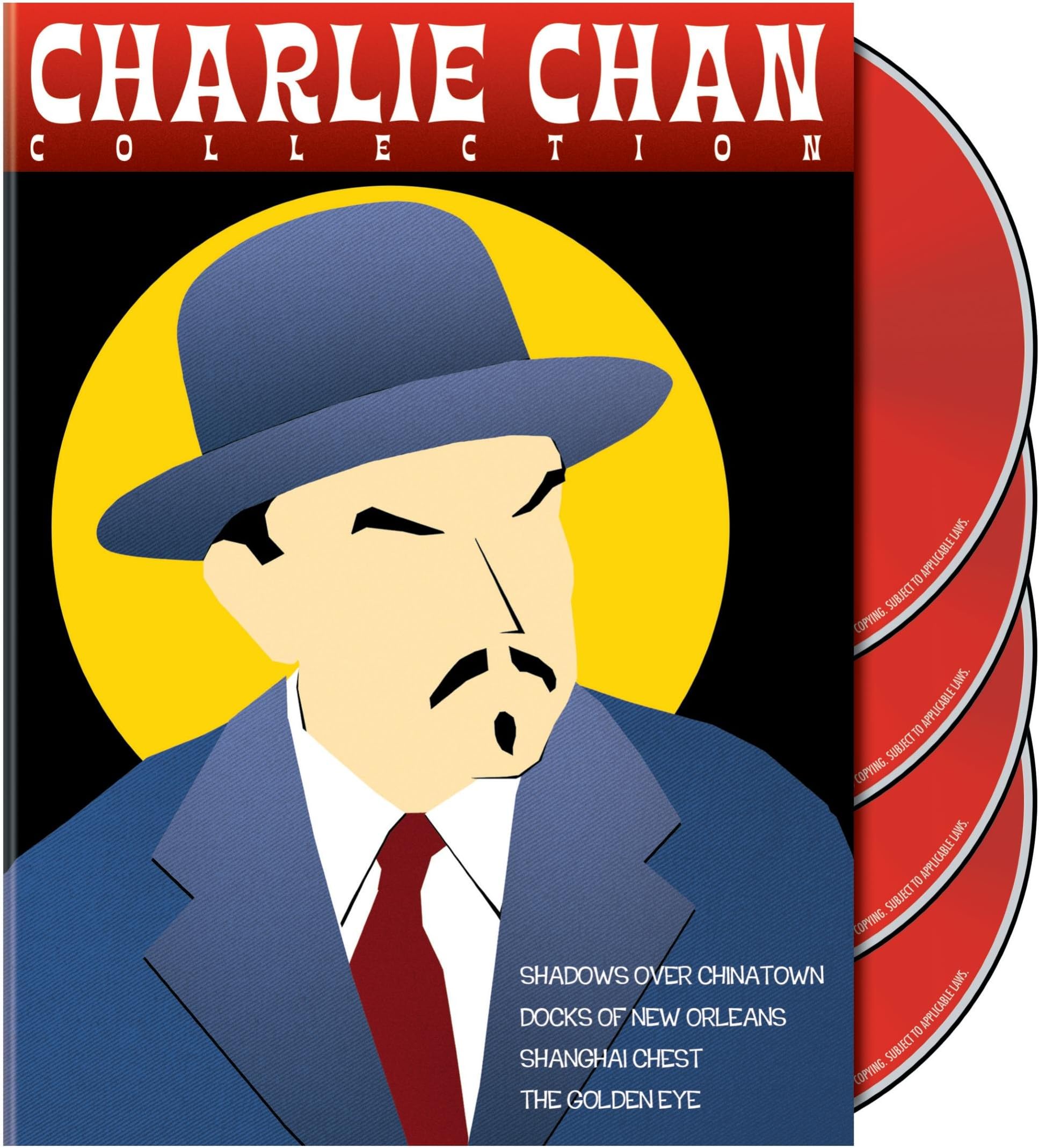 Charlie Chan Collection (Shadows Over Chinatown / Docks of New Orleans / Shanghai Chest / The Golden Eye)