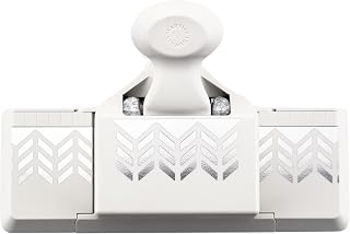 Martha Stewart Crafts Deep Edge Punch, Chevron Fence