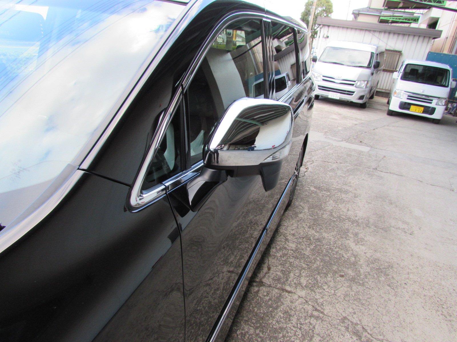 Amazon | BRIGHTZ エルグランド E52 メッキドアミラーカバー