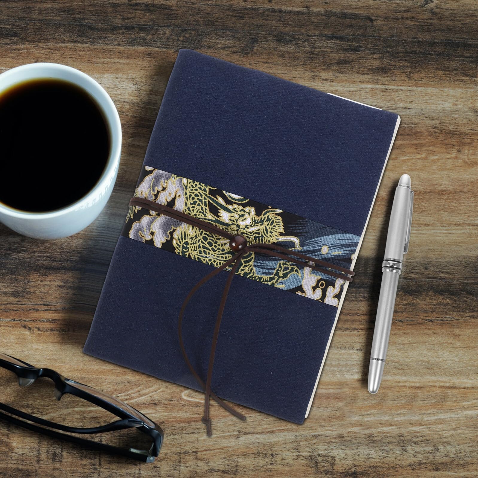 DOITOOL 4 Piezas Protector de Libro de Funda Decorativa Libros Cuadernos y Diarios Resistente y Estilizada para Protección y Diario