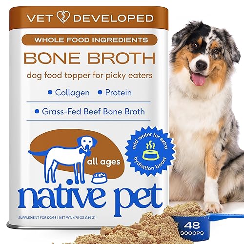 Native Pet Bone Broth for Dogs - Made with Real