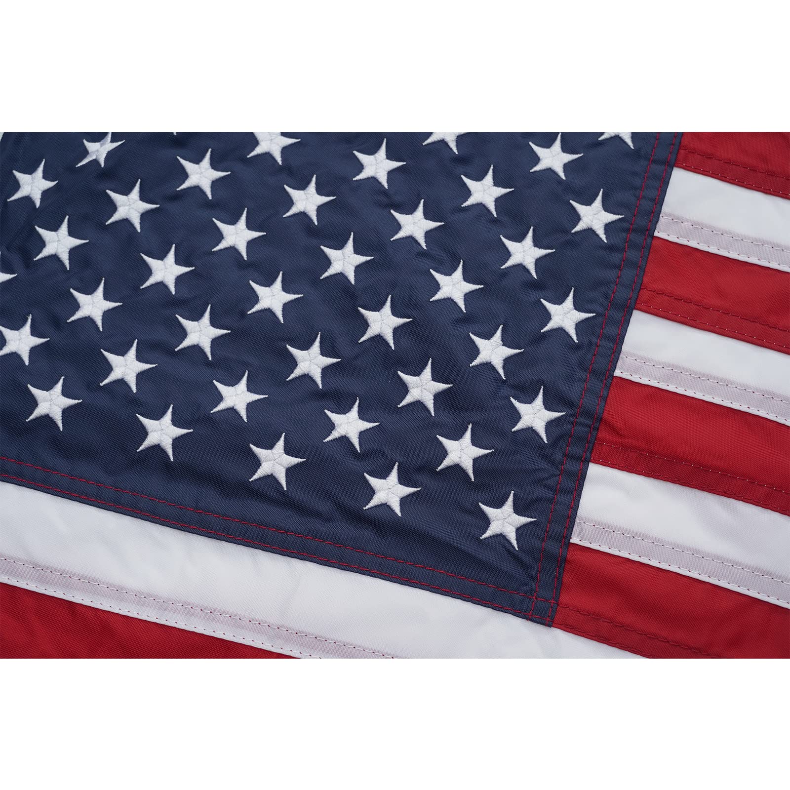 American Flag Made In USA USA Flagge 4x6 Fuß Baumwolle - Genähte Streifen Bestickte Sterne Made In USA 4x6 Fuß Amerika Flagge