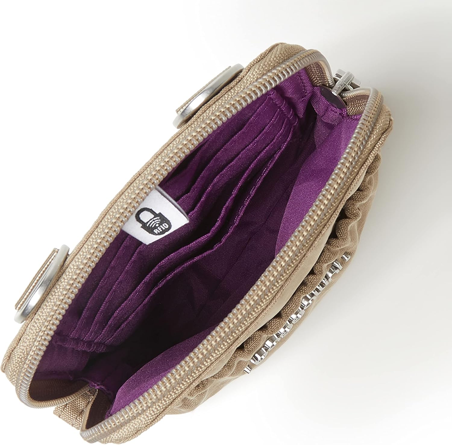 Baggallini Bryant Pouch Small Crossbody Bag for Women - Phone Purse with Crossbody Strap - Lightweight Crossbody Pouch - Image 8