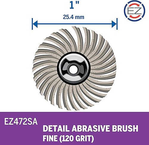 Miniatura 2 de Dremel EZ472SA Cepillo abrasivo medio con detalle de grano 120