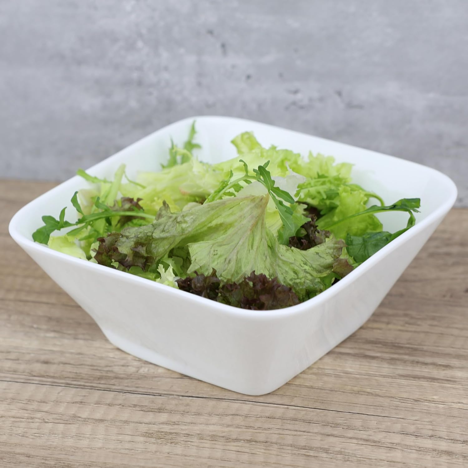 EIKS Ceramic Square Bowl, Capacity 1.25L (42oz)