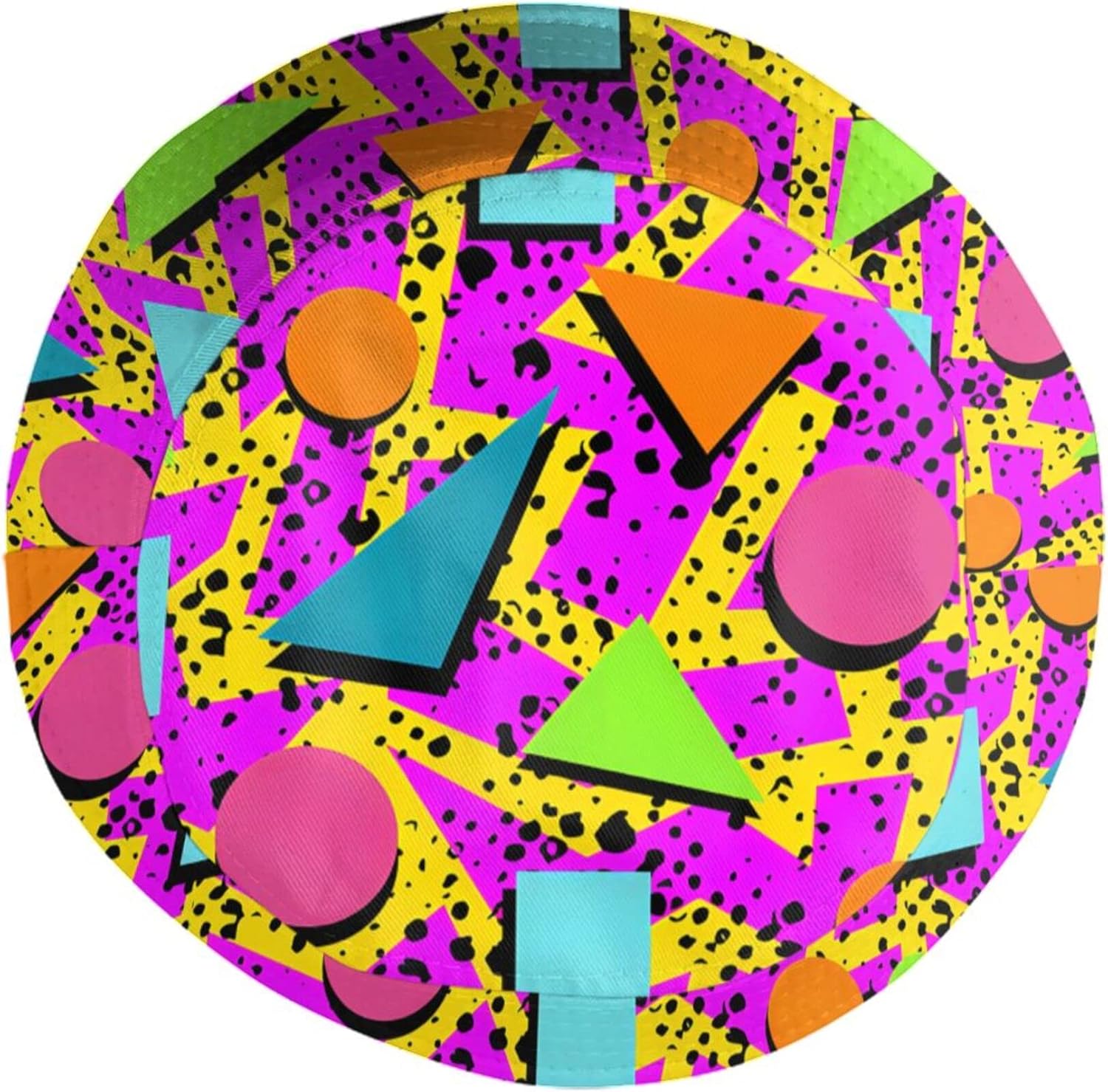 Fashion Retro 80s 90s Bucket Hats for Women Men Rave Festival Party Outfit - Image 7