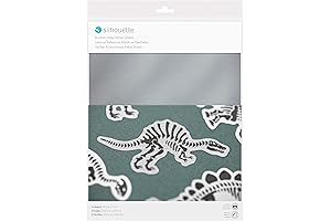 Silhouette America Brushed Metallic Silver Sticker Paper: Elevate Your Crafts with Shimmer and Shine