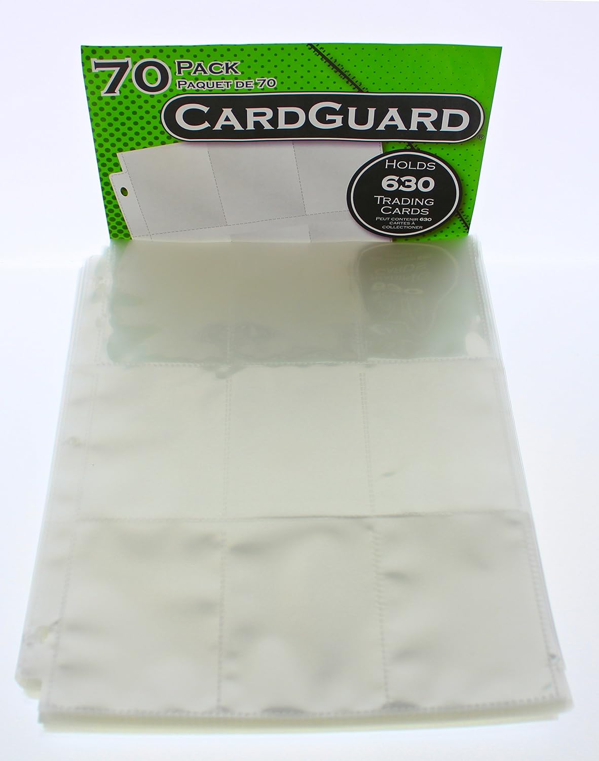 CardGuard Starter Series 9-Pocket Pages, 70 Count Pack