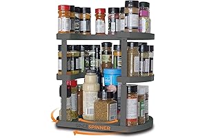 Allstar Innovations Spice Spinner: The Culinary Carousel for Efficient Kitchen Organization
