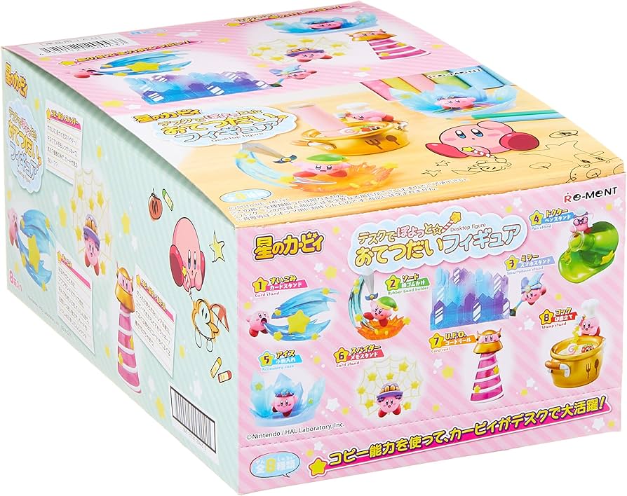 【新品未開封】星のカービィ デスクでぽよっと☆おてつだいフィギュア ⑥スパイダー Amazon | 星のカービィ デスクでぽよっと☆ おてつだいフィギュア BOX