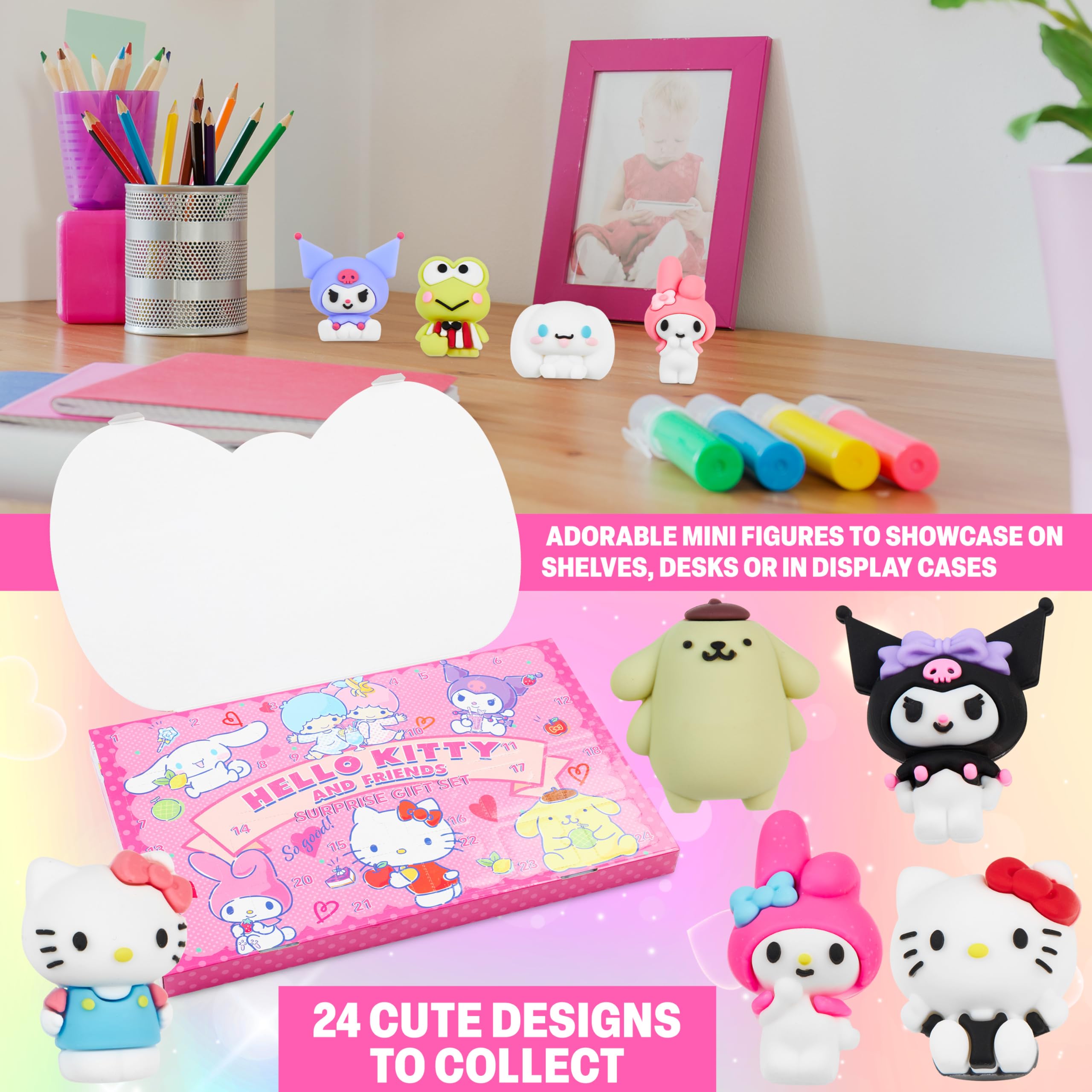 Amazon.co.jp: ハローキティ サンリオ 3Dフィギュアセット 24点 クロミ