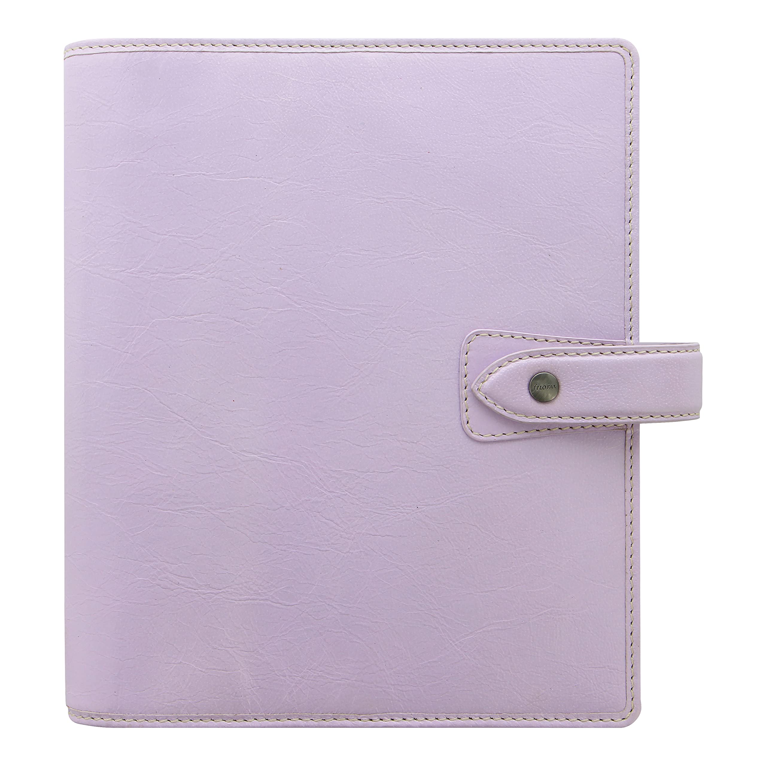 Filofax Malden Organizer, A5 Size, Orchid - Tactile, Full Grain Buffalo - View #3