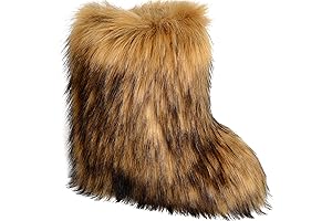 Stylish Furry Winter Boots for Women
