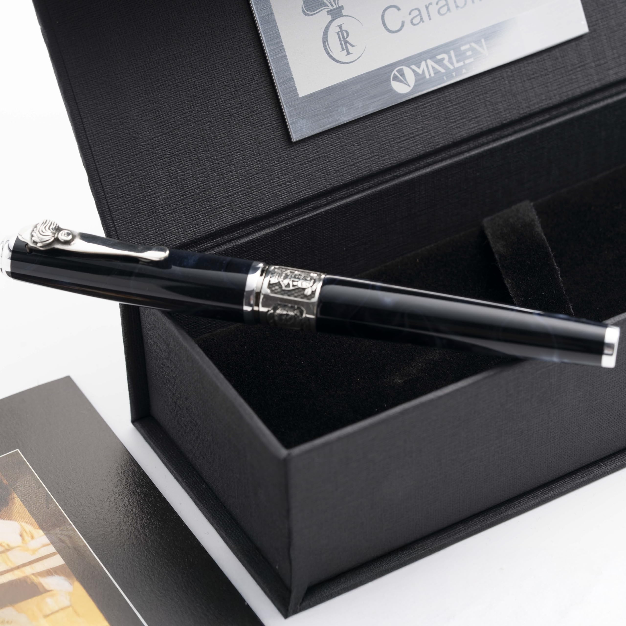 MARLEN Penna l'Arma di Calliope Slim, Penna Arma dei Carabinieri, Collezione Forze Armate, Confezione Regalo, Made in Italy (ROLLER)