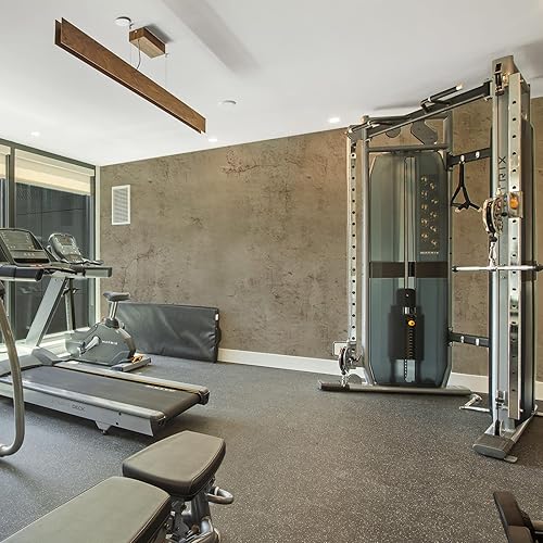 Miniatura 2 de WAPANE Papel tapiz de hormigón beige de 15.9 x 720 pulgadas, papel de contacto de cemento con textura mate 3D, papel de pared de hormigón