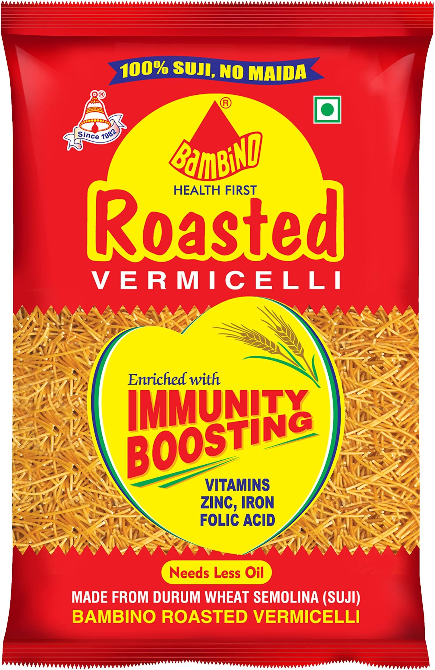 Bambino Vermicelli, Roasted, 400g Pouch