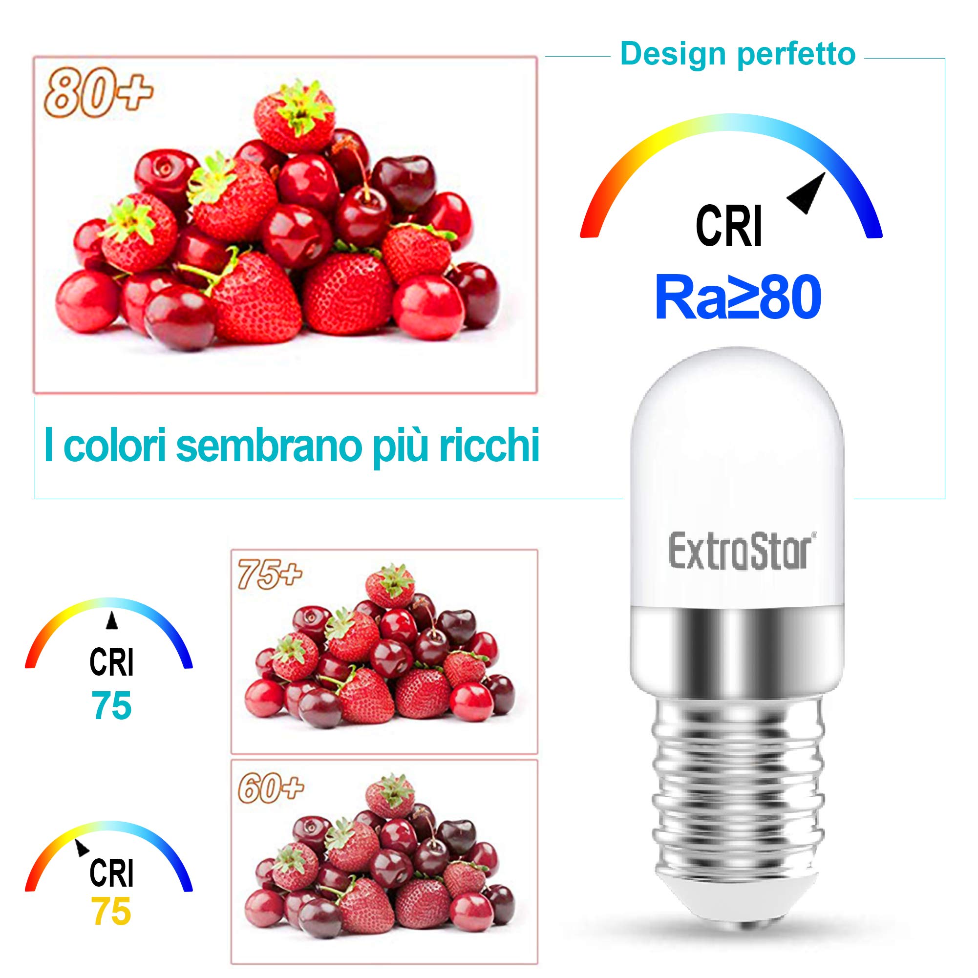 Ampoule LED E14 Hotte 5W, équivalent Halogène 50W, 550LM