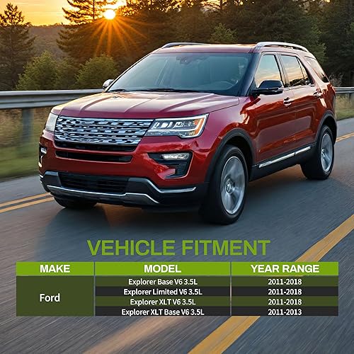 Miniatura 2 de AUTOSAVER88 Condensador de aire acondicionado del condensador de CA del AC compatible con Ford Explorer BaseLimitedXLTXLT Base V6 3.5L 2011-2018