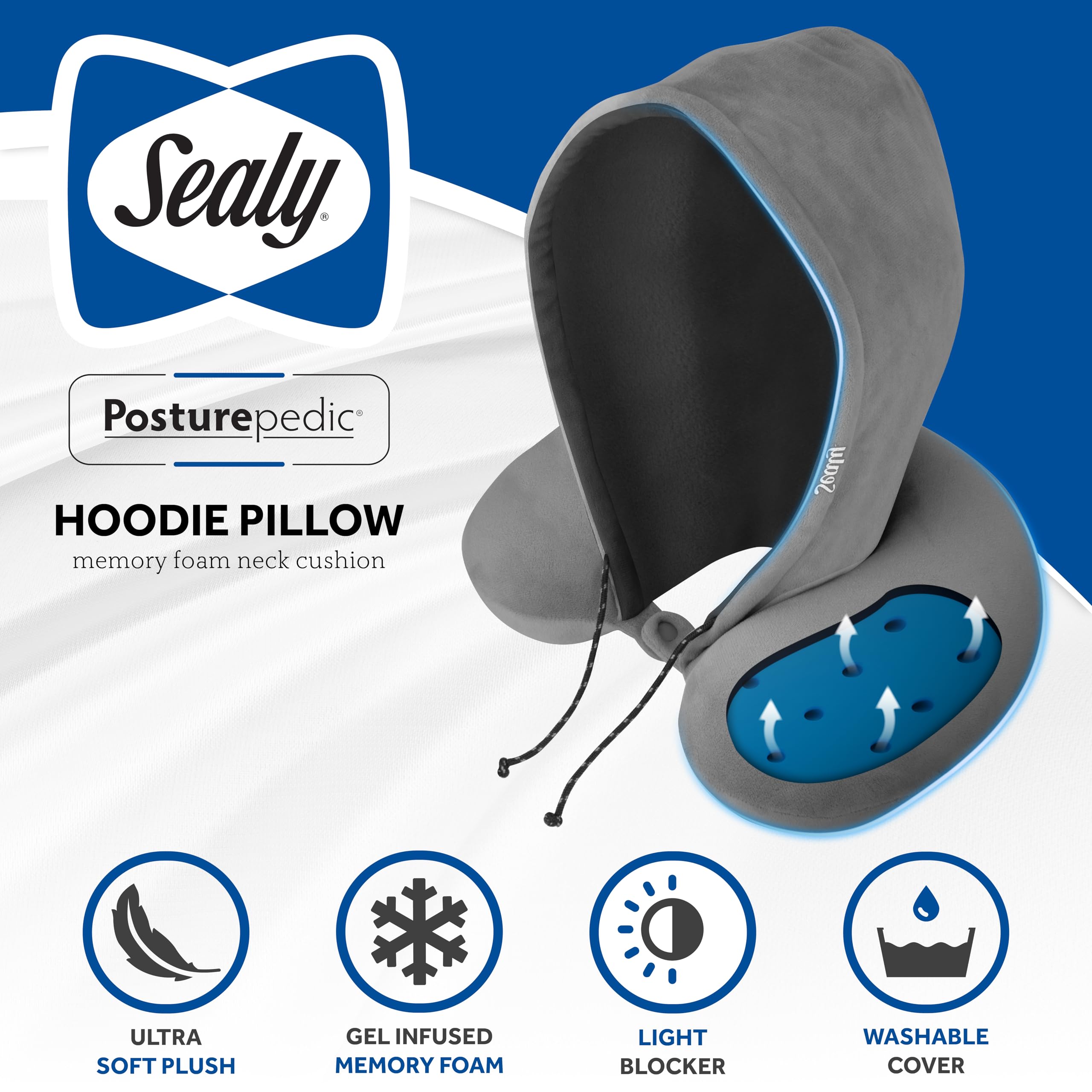 Sealy エアフローピロー（AIR FLOW PILLOW）枕 【公式通販】
