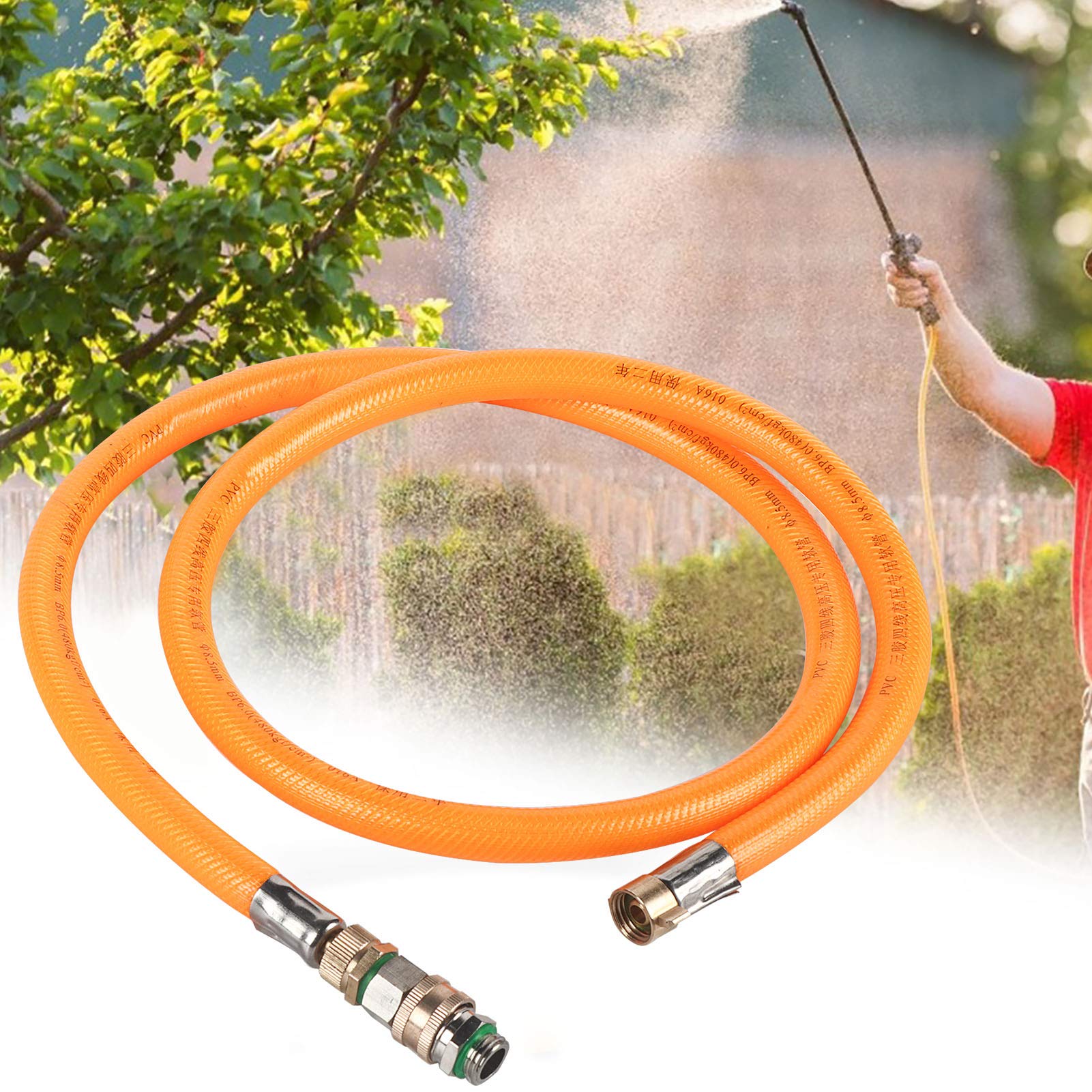 Pressure Washer Hose 3.9ft, Power Washer Hose Kink Resisting High Pressure Washing Hose for Replacement Quick Connect Sprayer Accessories