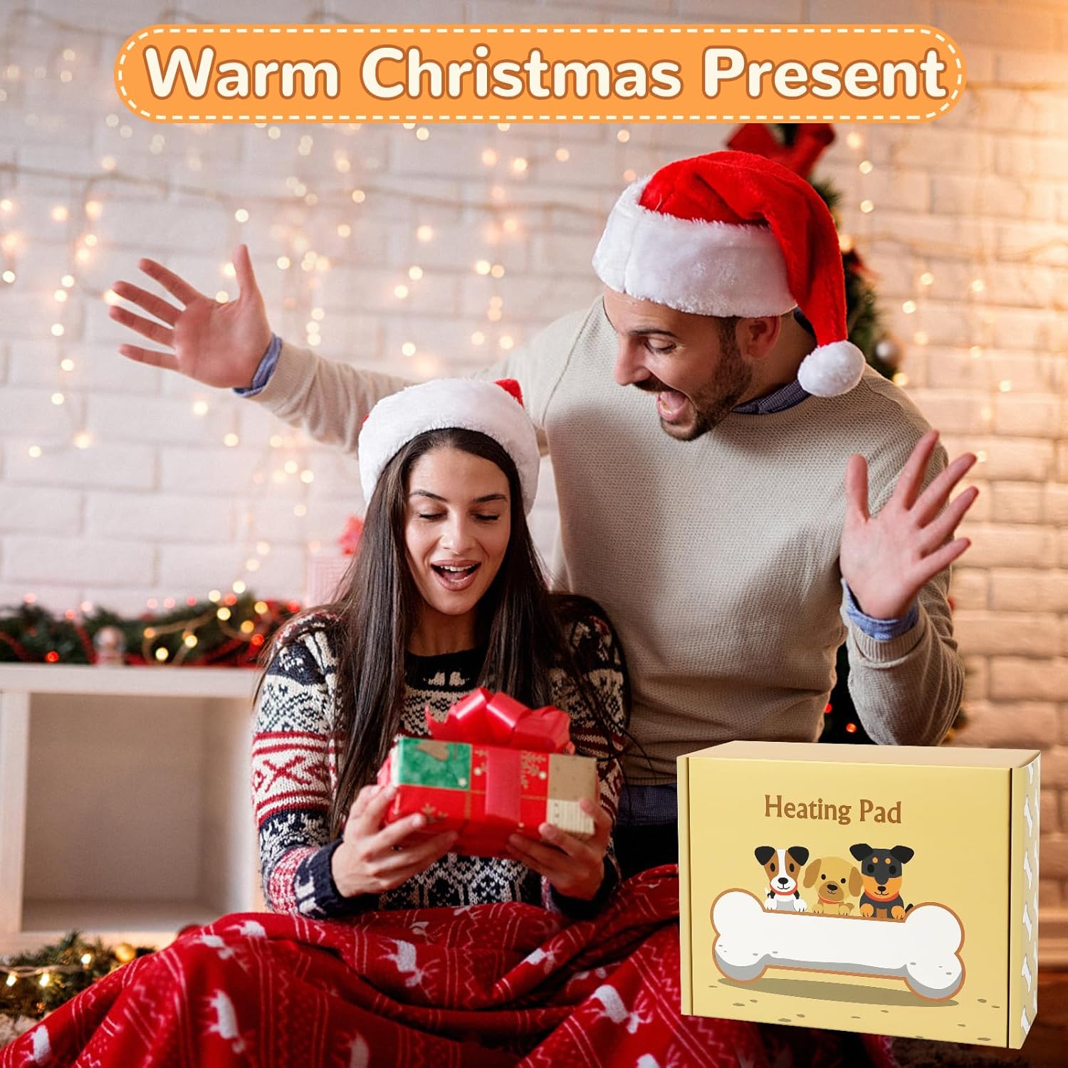 Microwave Heating Pad for Pain Relief, 16" x 11" Microwavable Heating Pads for Cramps, Back Pain, Neck Shoulder, Muscles, Knee, Joints, Natural Heat Pack Moist Heat, Golden Retriever - Image 7