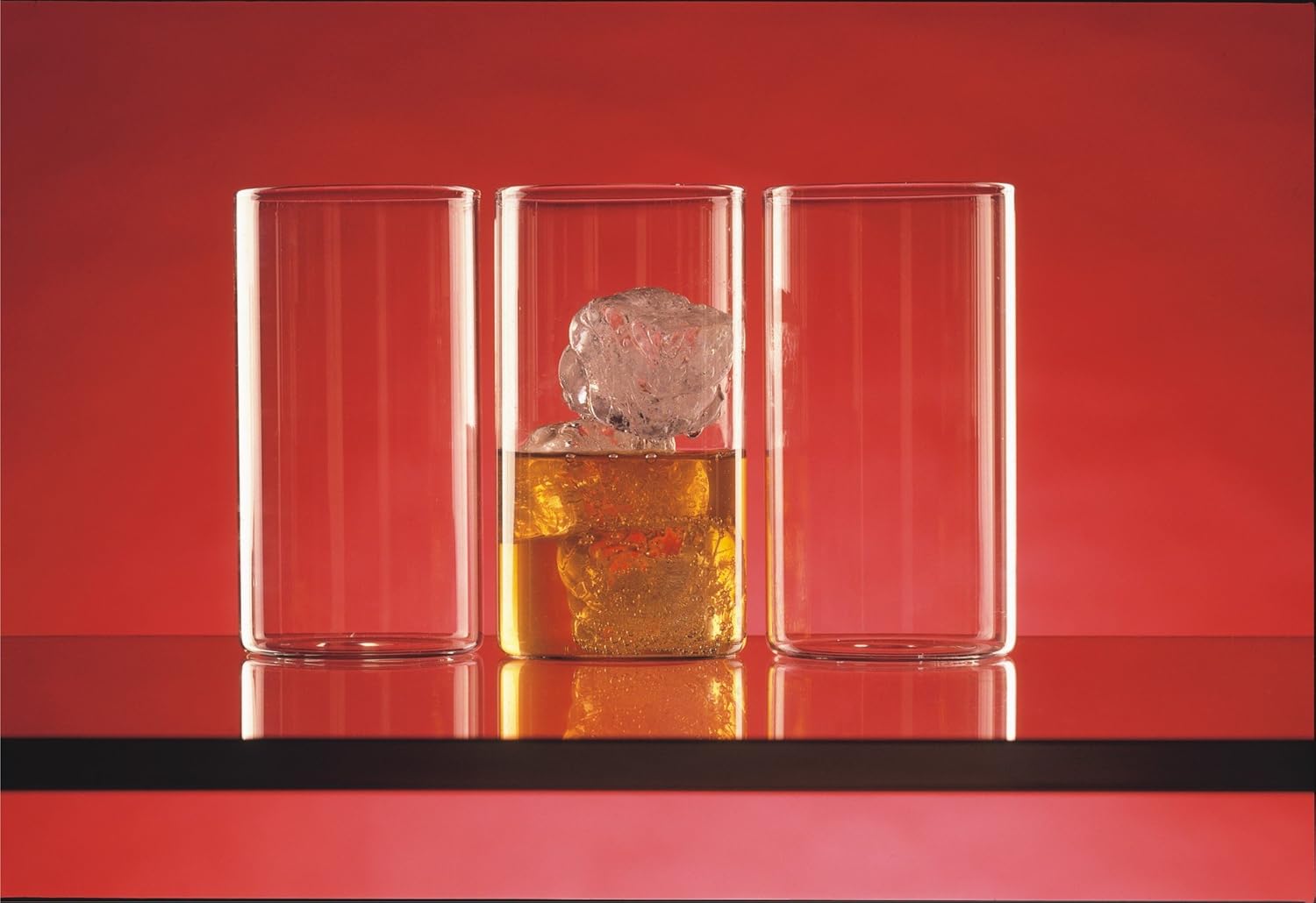 Borosil Drinking Glasses, 9 Oz, Set of 6, BPA Free, Borosilicate Drinking Glass, Clear & Lightweight Water Glass Set, Odor Resistant, Freezer & Dishwasher Safe, Glasses for Juice, Beer & Cocktails