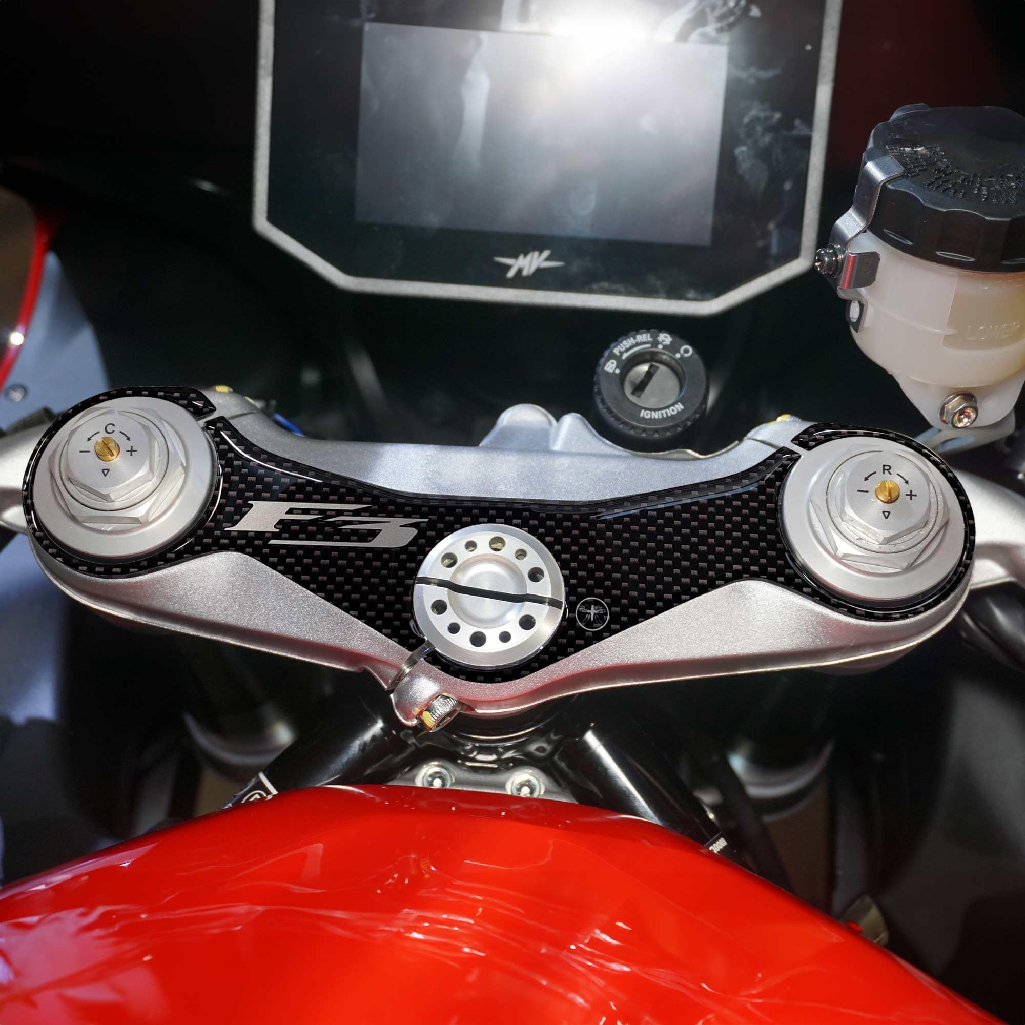 Labelbike Adesivo 3D Paraserbatoio In Resina Per Aprilia Mana – Protezione E Decorazione Made In Italy