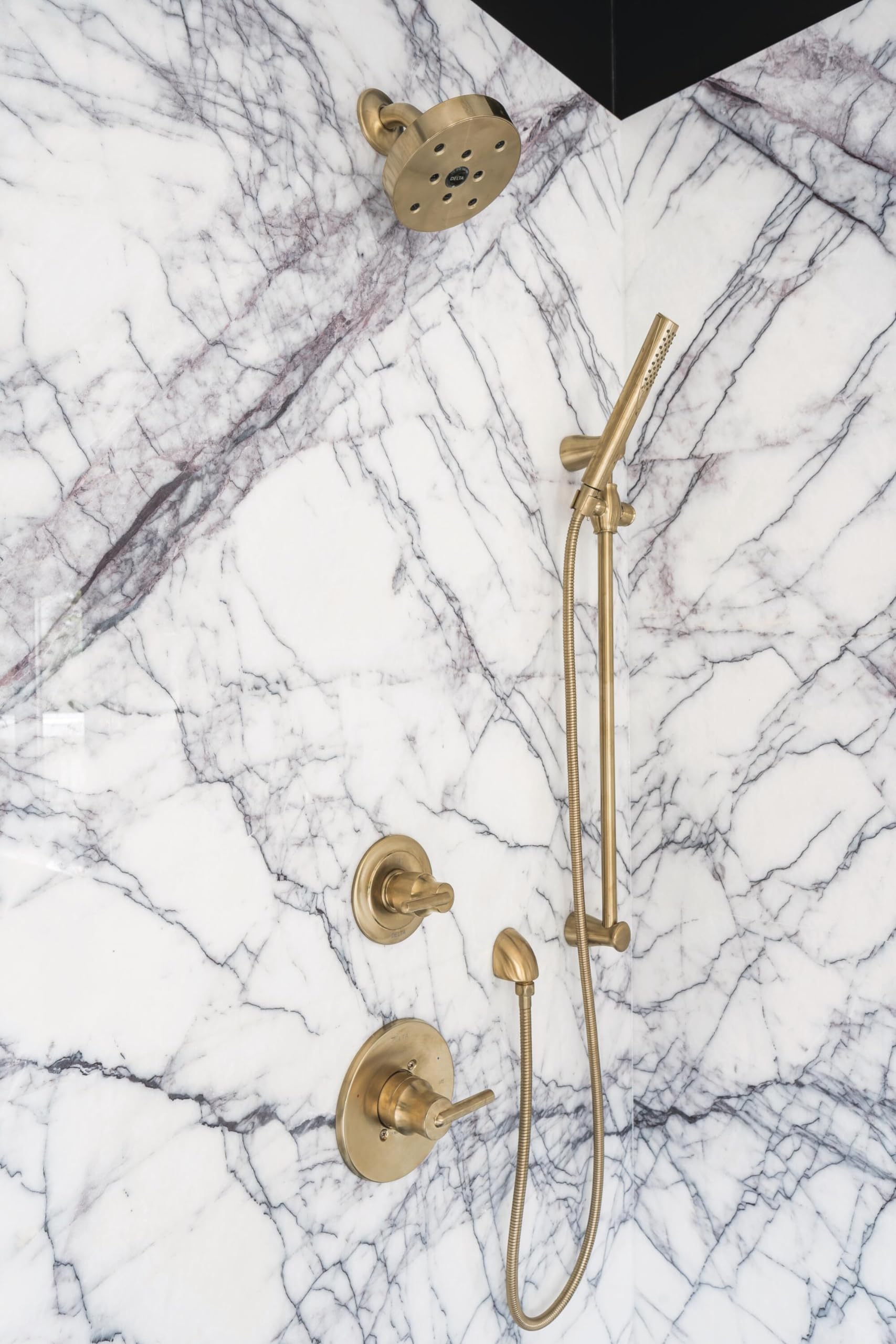 yuu New DELTA WALL ELBOW for hand shower 50560 chrome complete new | eBay