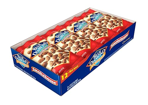 Miniatura 2 de Blue Diamond Almonds Smokehouse 4 onzas paquete de 12