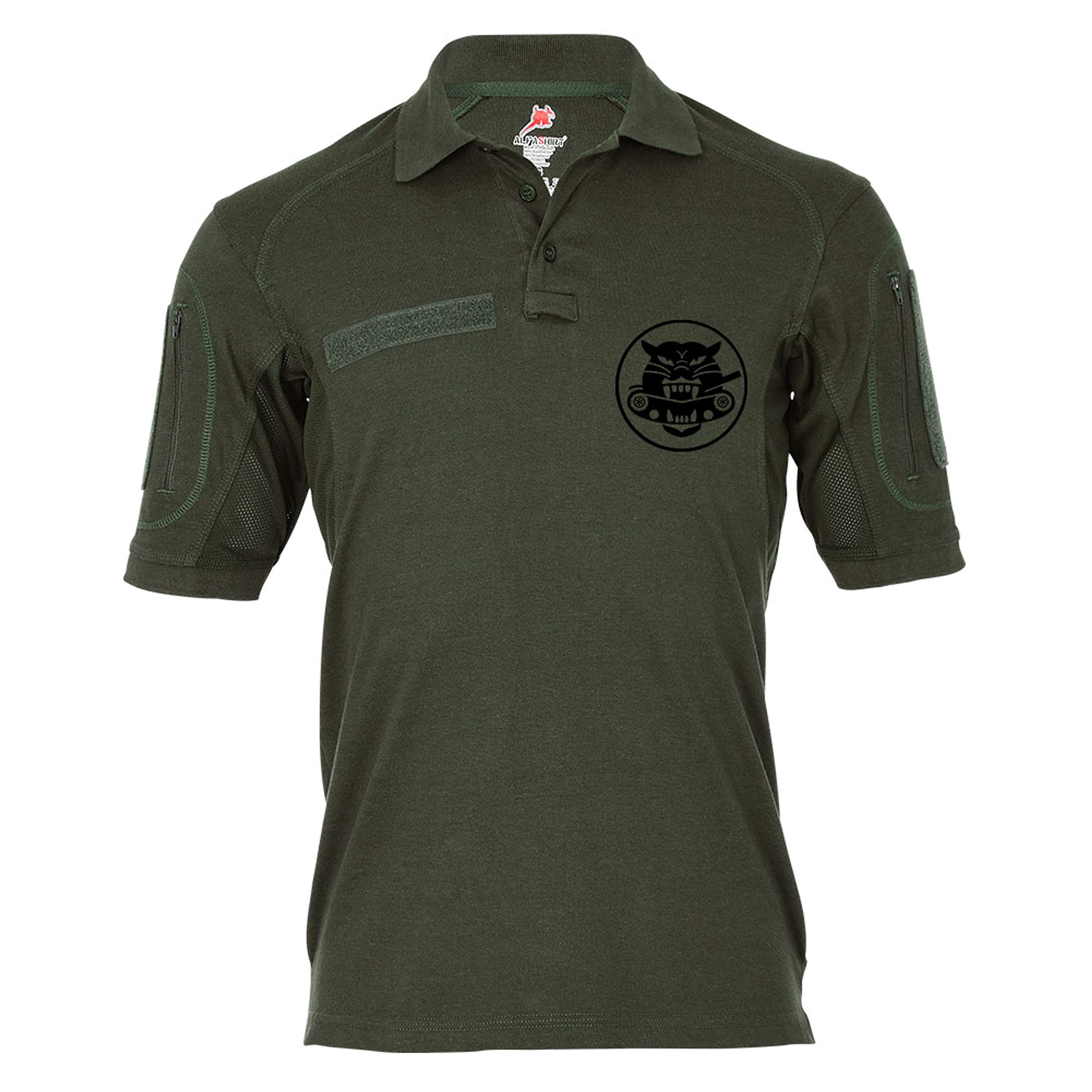 Copytec Tactical Polo Alfa – Tank Eating Tiger Panzer Stemma Logo US Army # 19175