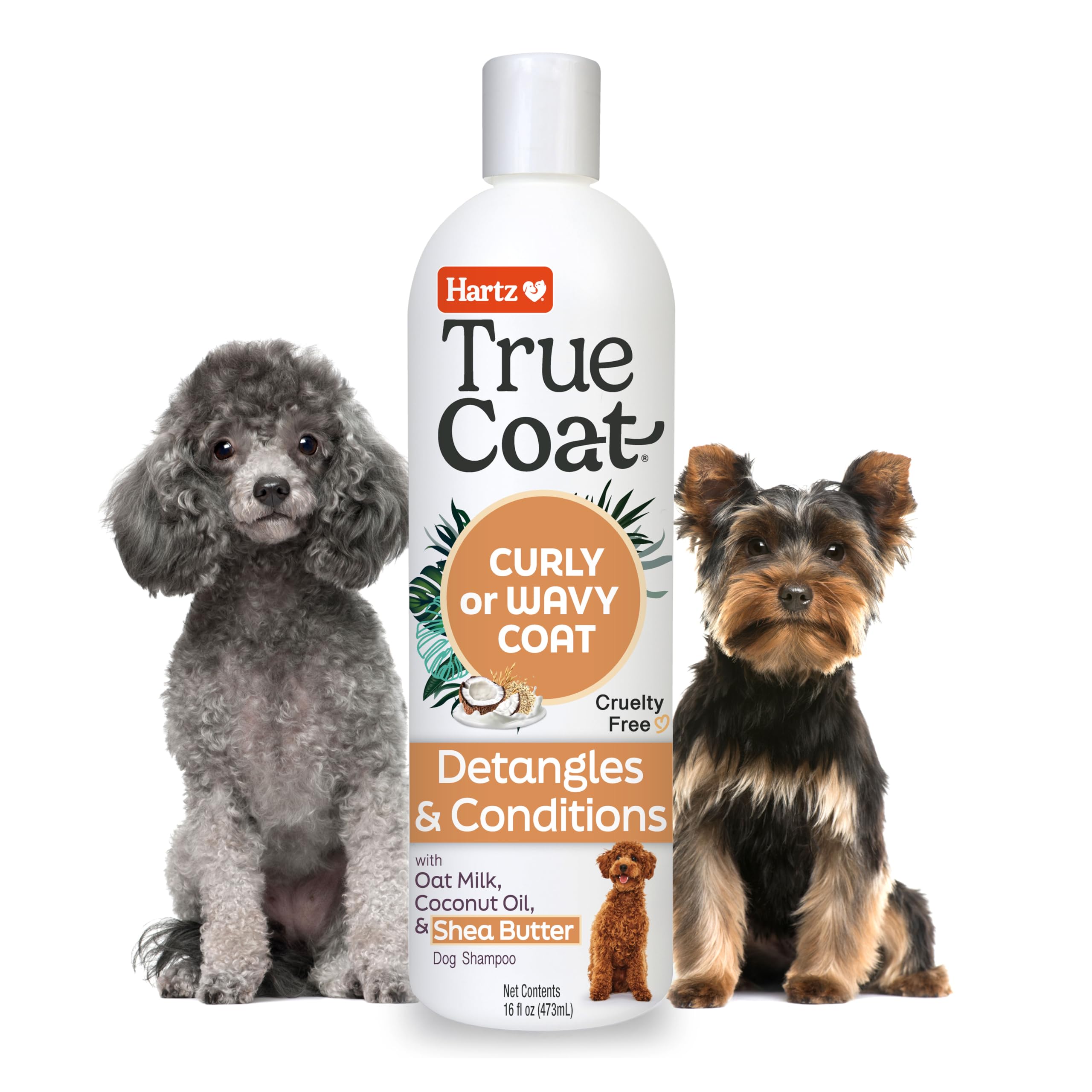 Hartz True Coat Curly or Wavy Dog Shampoo