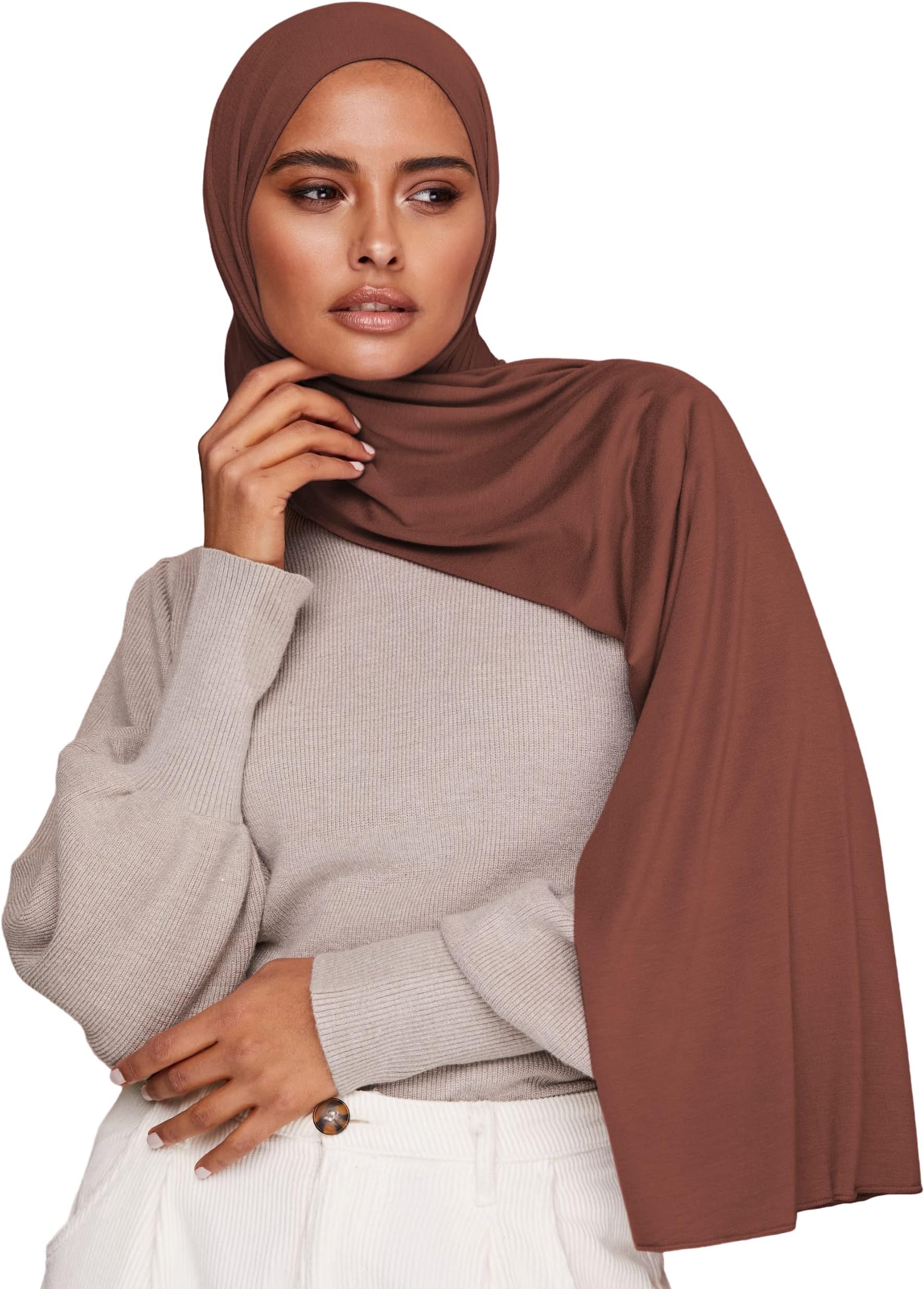 Voile ChicPremium Jersey Hijab Scarf For Women - Islamic Head Scarf Wrap Hijabs