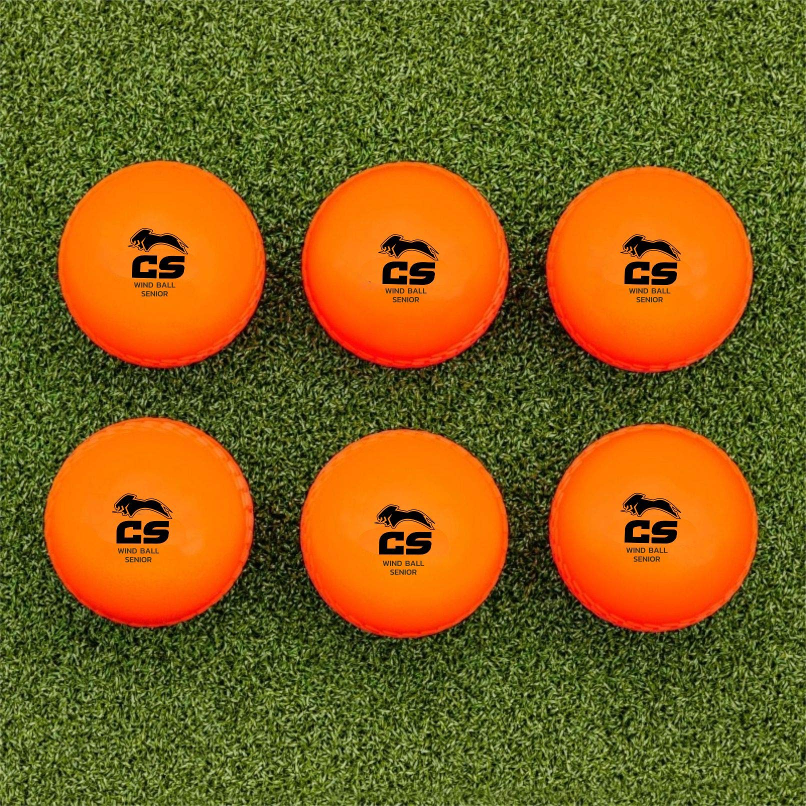 Ceela Sports Wind Ball Cricket Ball - Size: Standard (Pack of 6, Orange) (B08VGJLJSX) Amazon Price History, Amazon Price Tracker