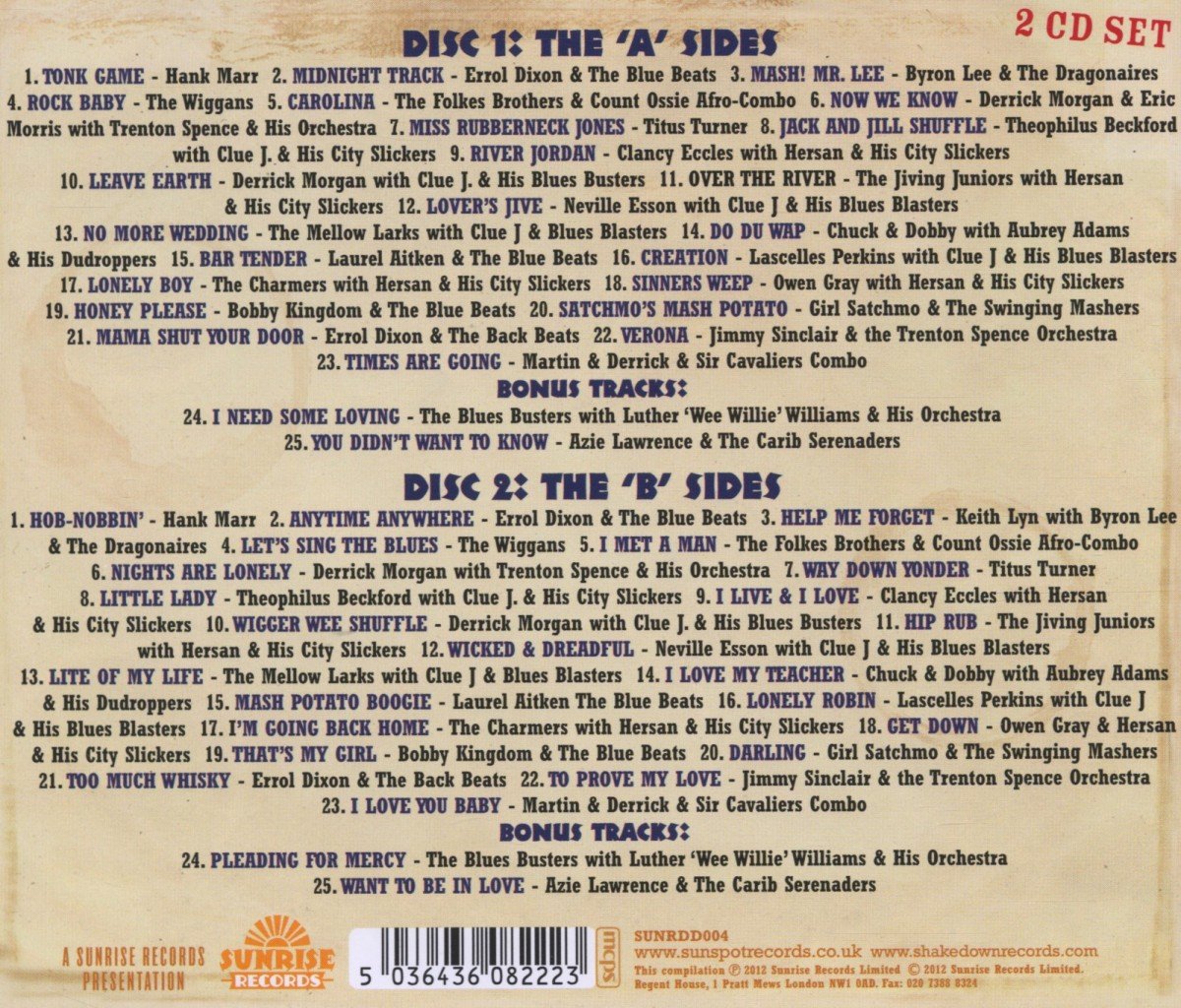 Story of Blue Beat 1961 the Best in Ska