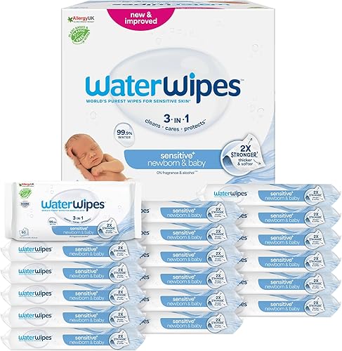 WaterWipes Sensitive+