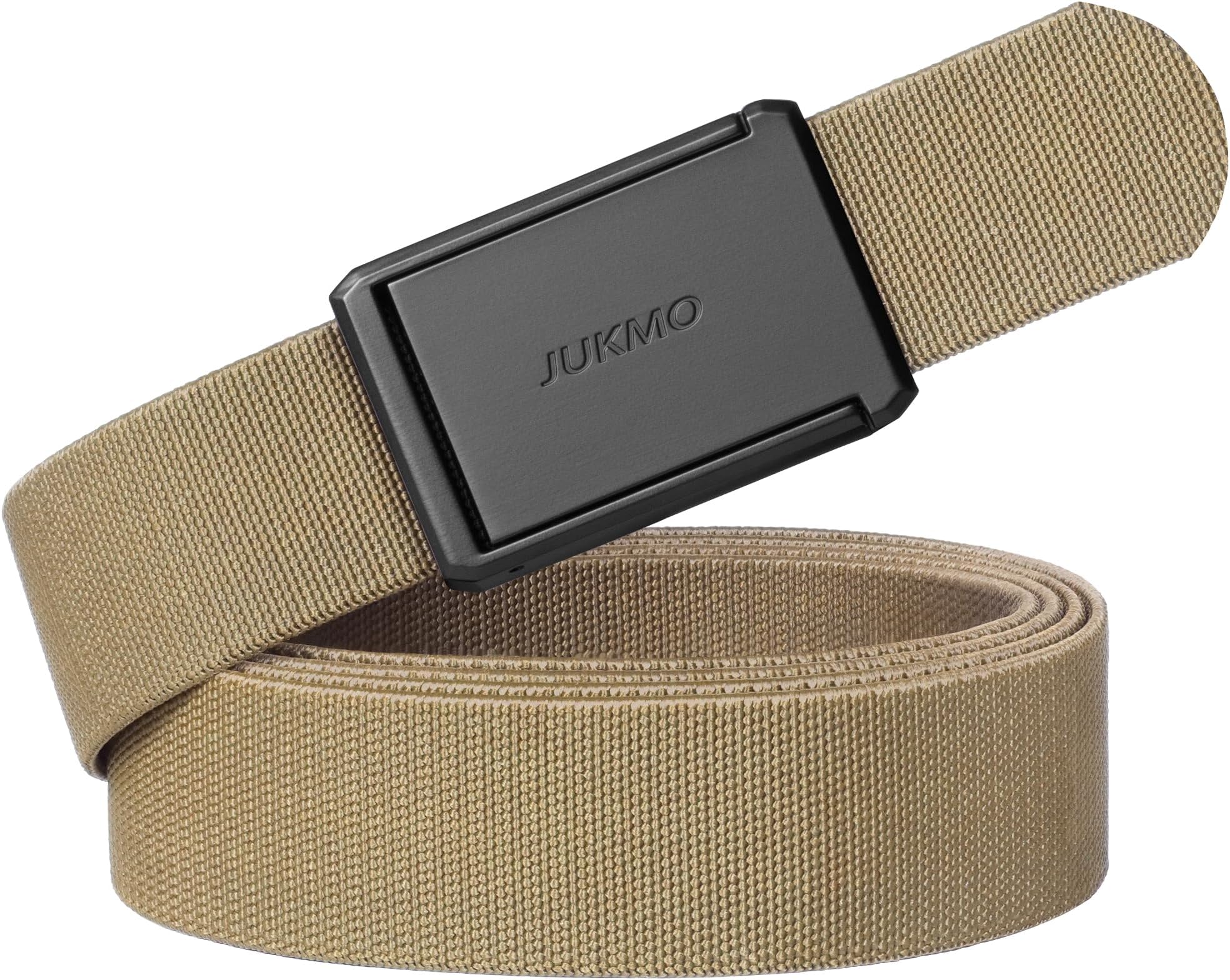 JUKMOTactical Belt for Men, Military Rigger 1.5" Nylon Web Work Belt with Quick Release Heavy Duty Buckle