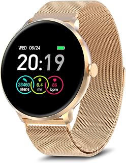 Amazon.com: Dorado - Smartwatches / Tecnología Vestible: Electrónica
