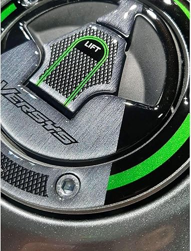 Miniatura 4 de Resin Bike Adhesivos 3D para motocicleta compatibles con Kawasaki Versys 650 2017-2020 2017-2020. Adhesivos de resina para motocicletas, fabricadas