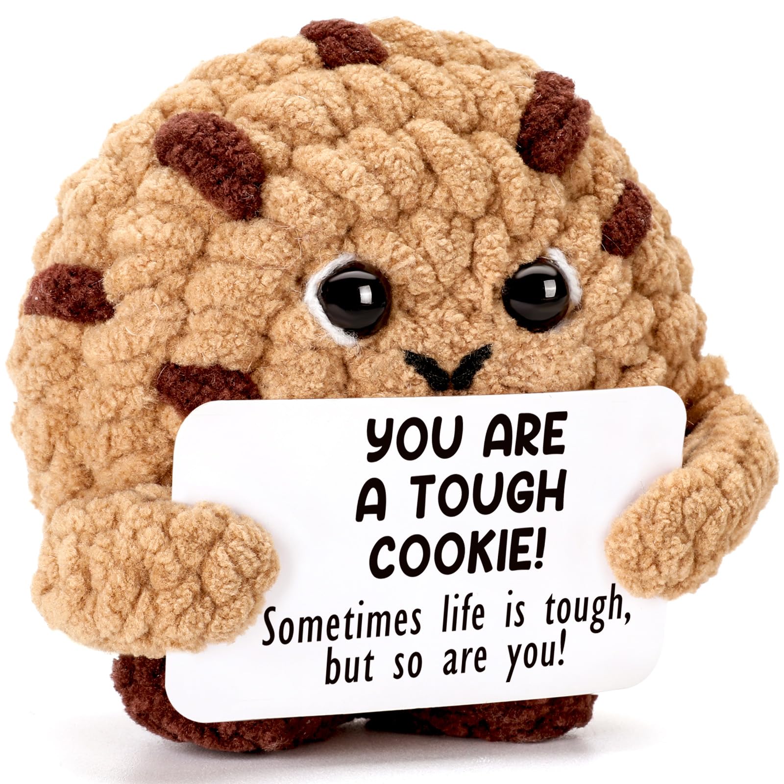 Amazon.com: YUEYUQIU Handmade Crochet Positive Cookie Doll Gifts