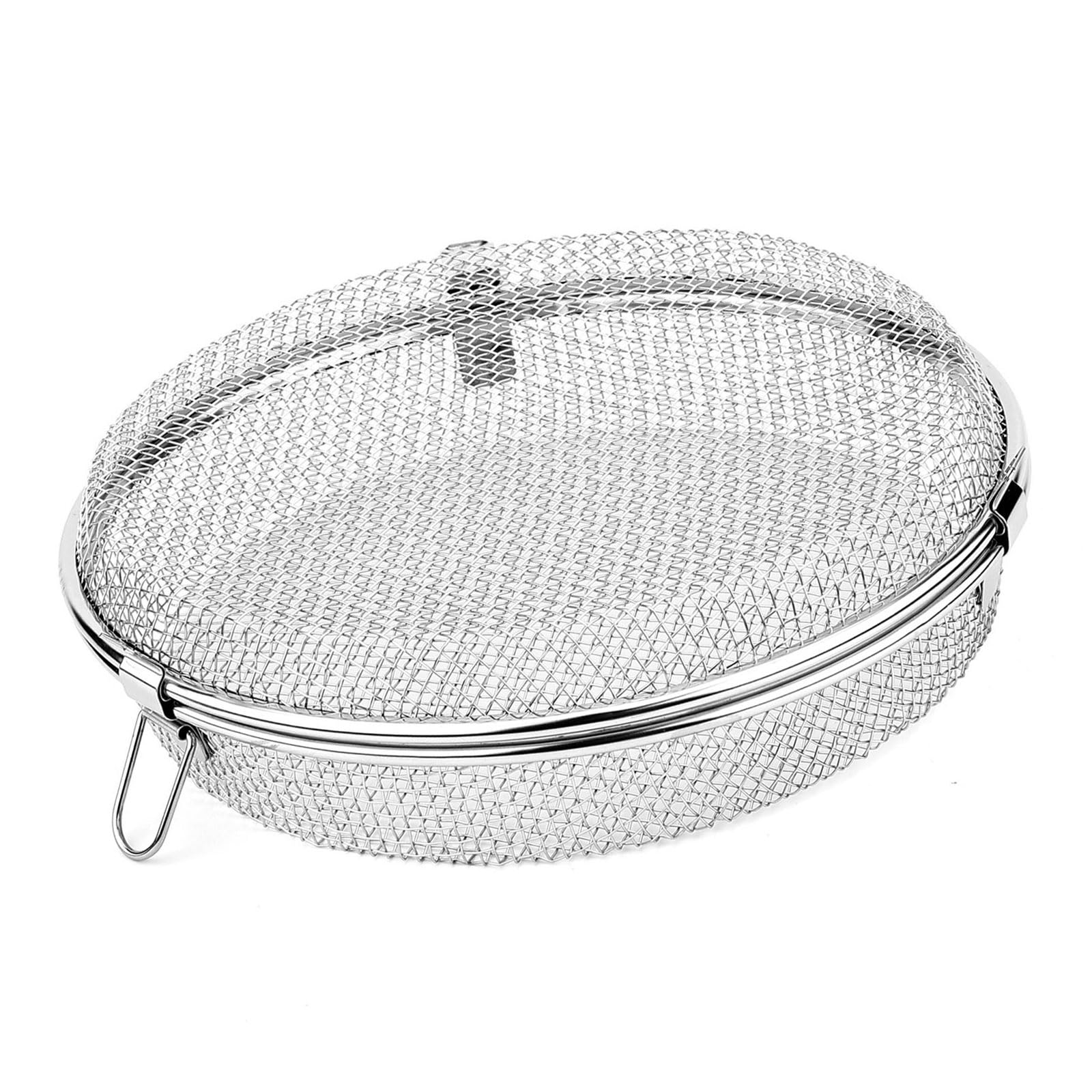 Zxfdsfdbnm Stainless Steel BBQ Cooking Basket Perfect for Small Food Items and Dishwasher Kitchen Tool Barbecue Accessories