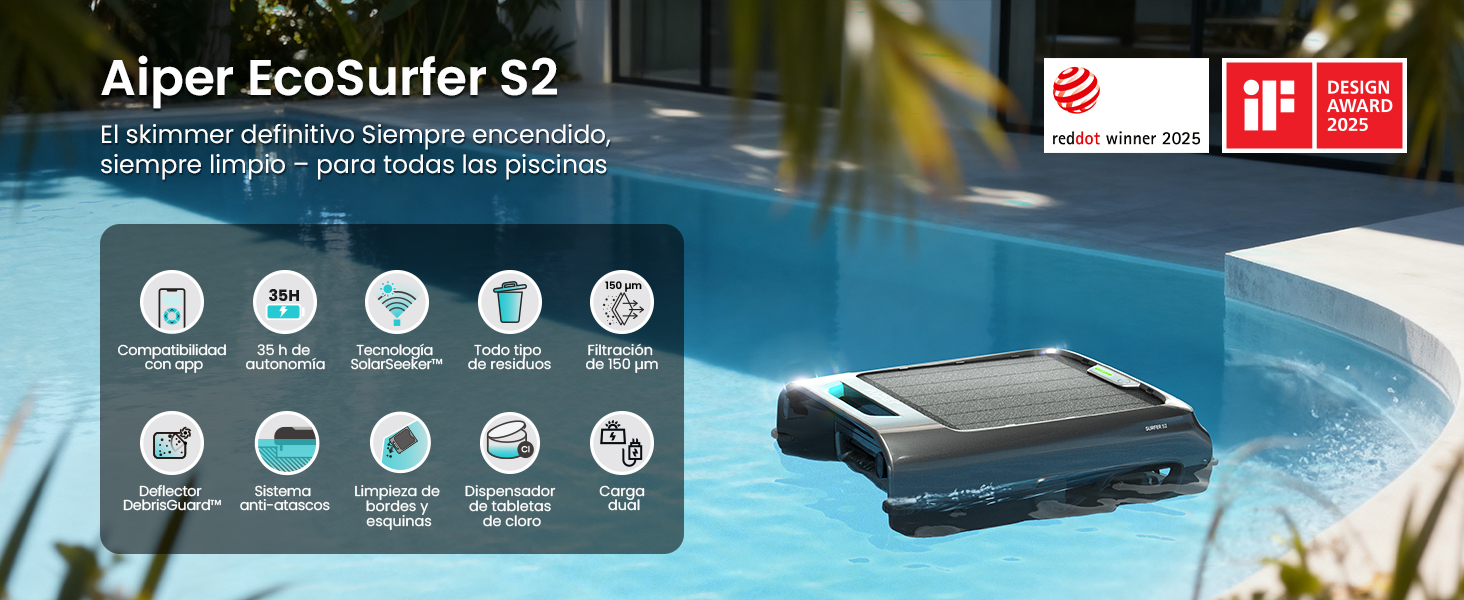 EcoSurfer S2 – Robot inteligente, energía solar!