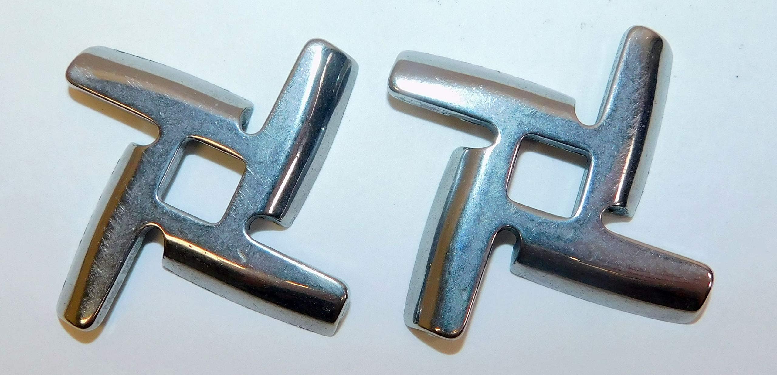 Two New Sharp Cutting Blade Knife for Most Rival Oster Deni Elite Waring Pro Meat Grinder